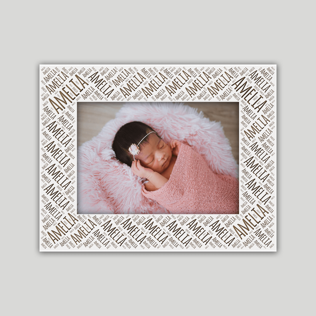 Amelia Name Frame - Journey Frames
