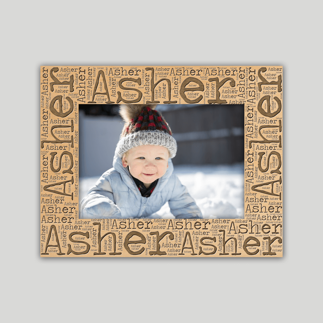 Asher Name Frame - Journey Frames