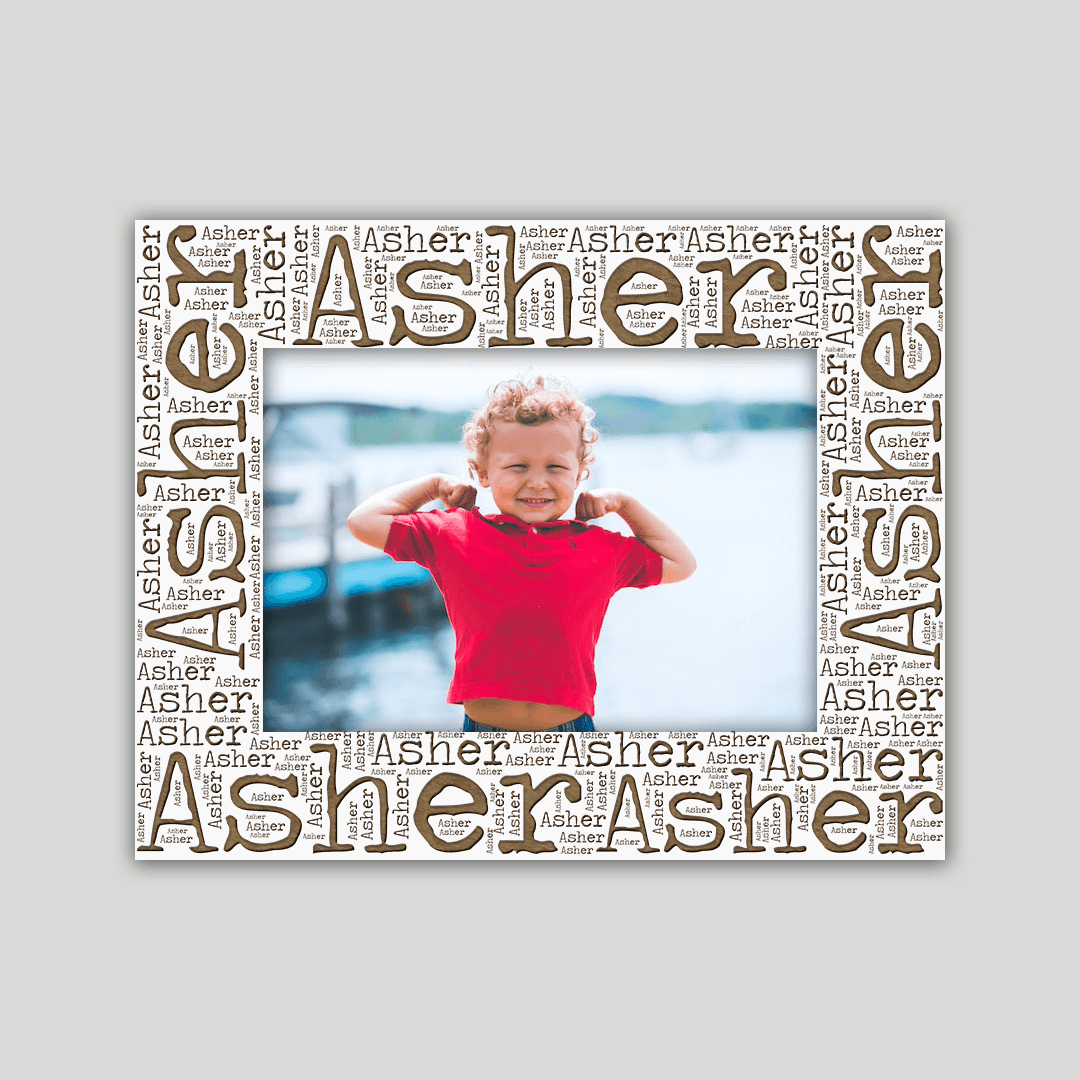 Asher Name Frame - Journey Frames