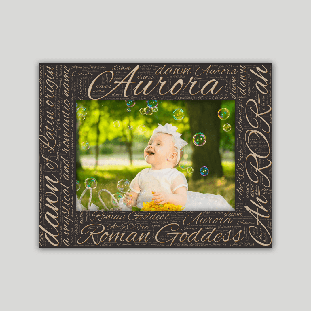 Aurora Origins Name Frame - Journey Frames