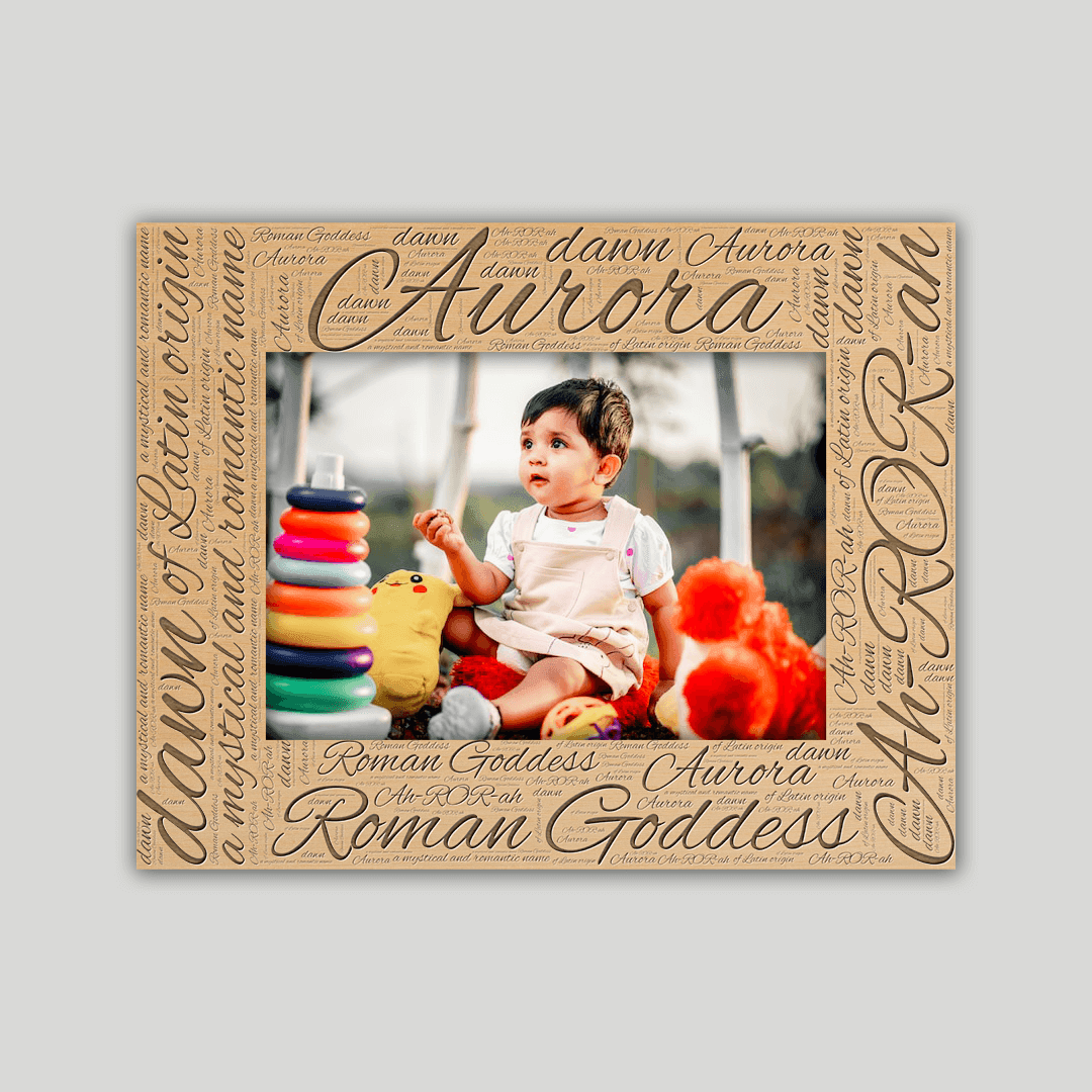 Aurora Origins Name Frame - Journey Frames