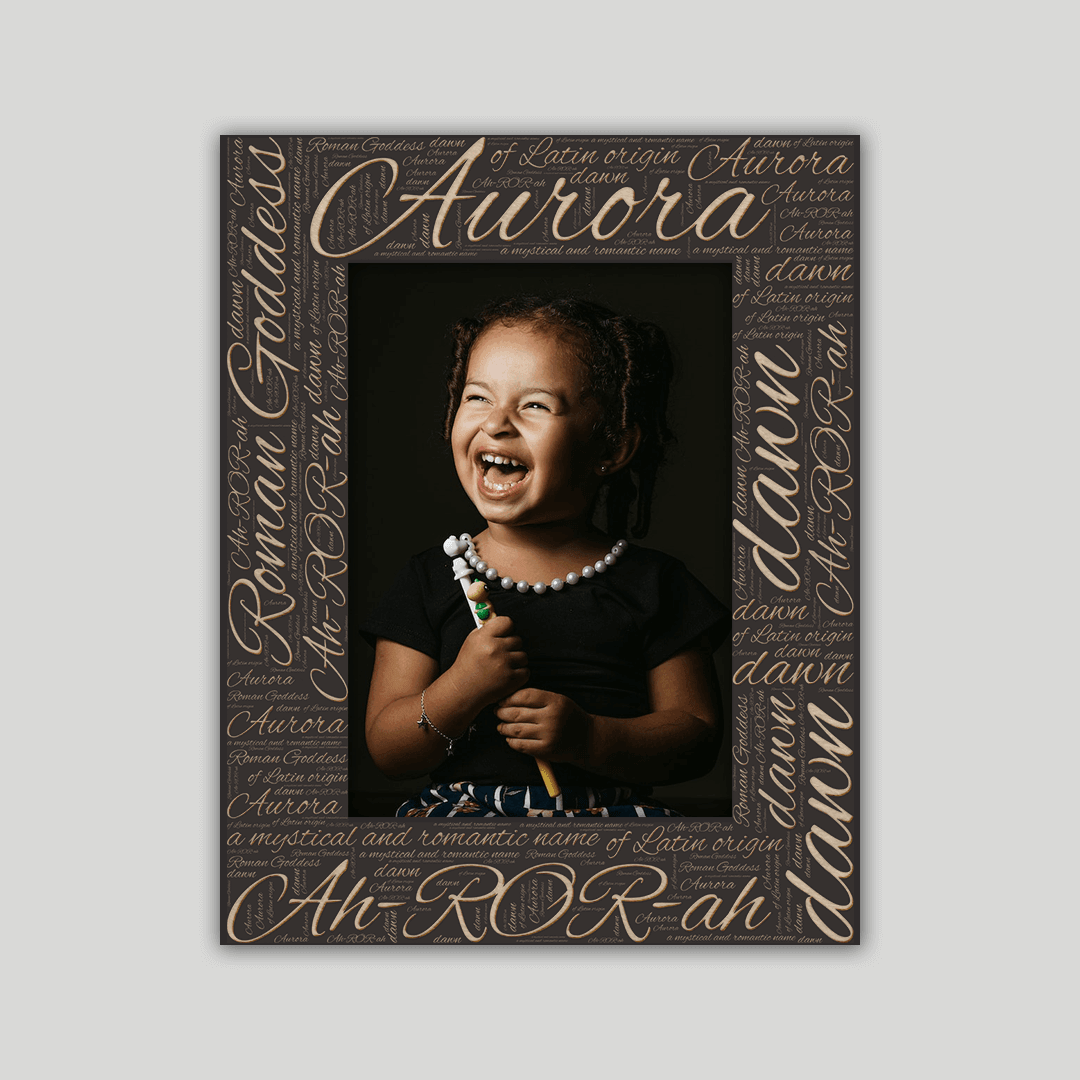 Aurora Origins Name Frame - Journey Frames