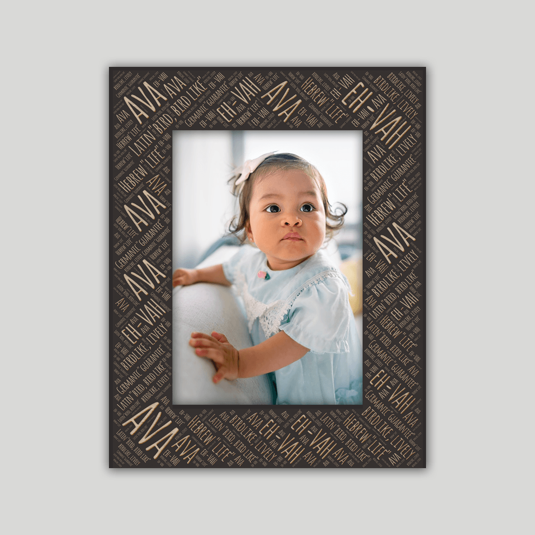 Ava Origins Name Frame - Journey Frames