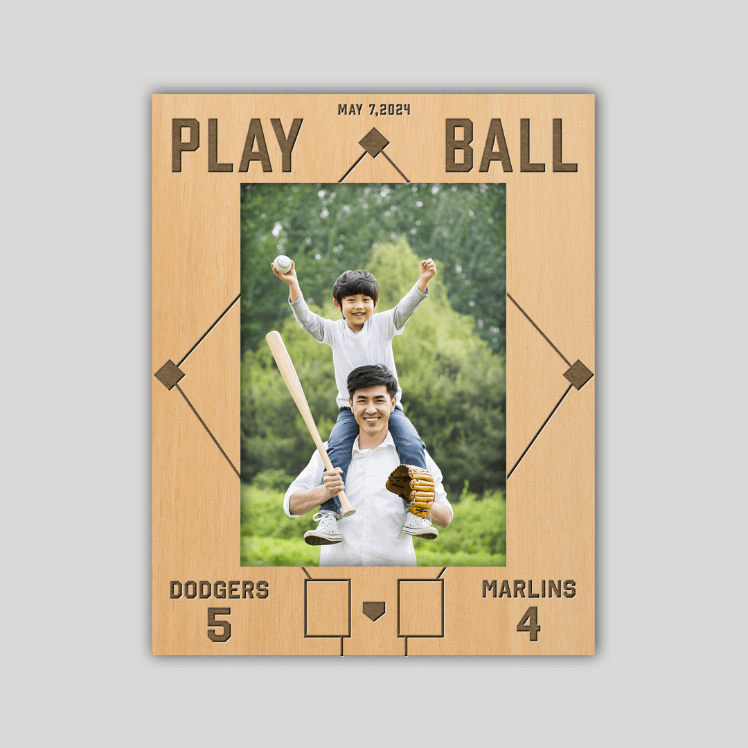 Play Ball Baseball Photo Frame