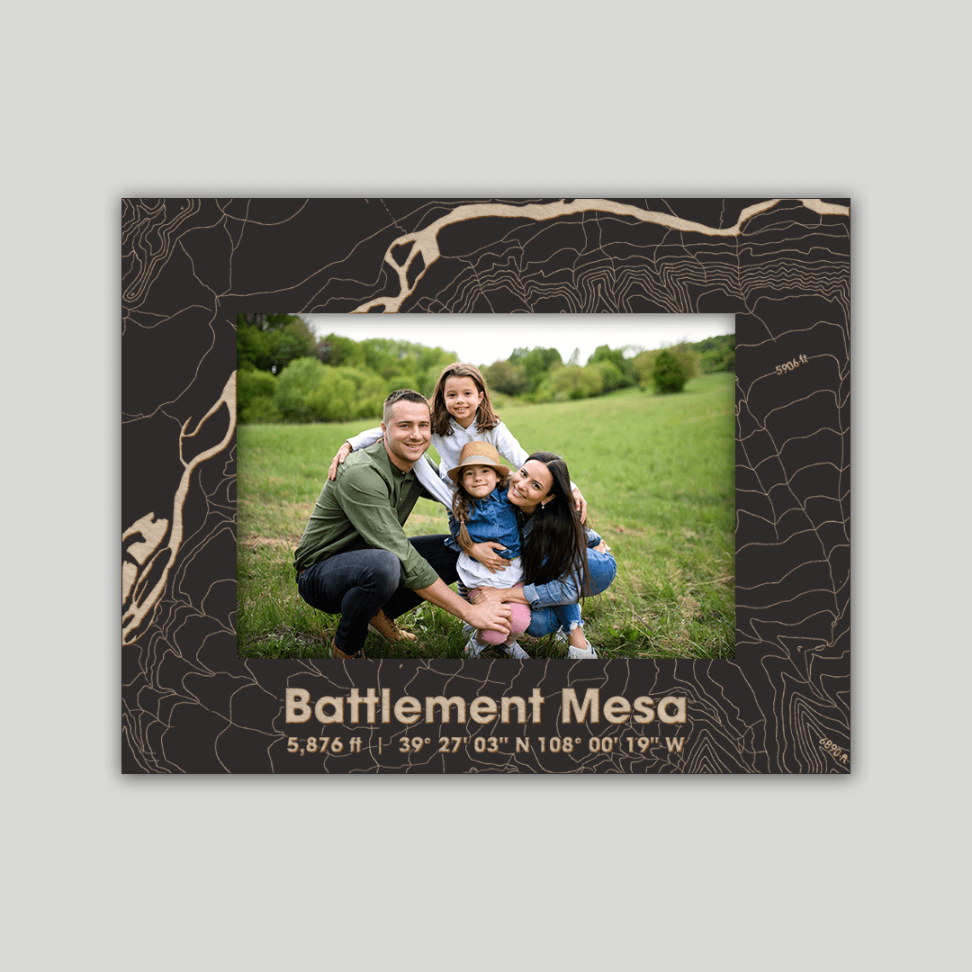 Battlement Mesa Colorado Photo Frame