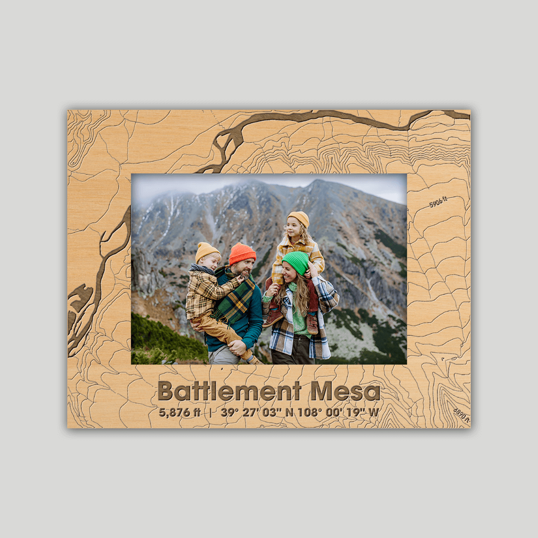 Battlement Mesa Colorado Photo Frame