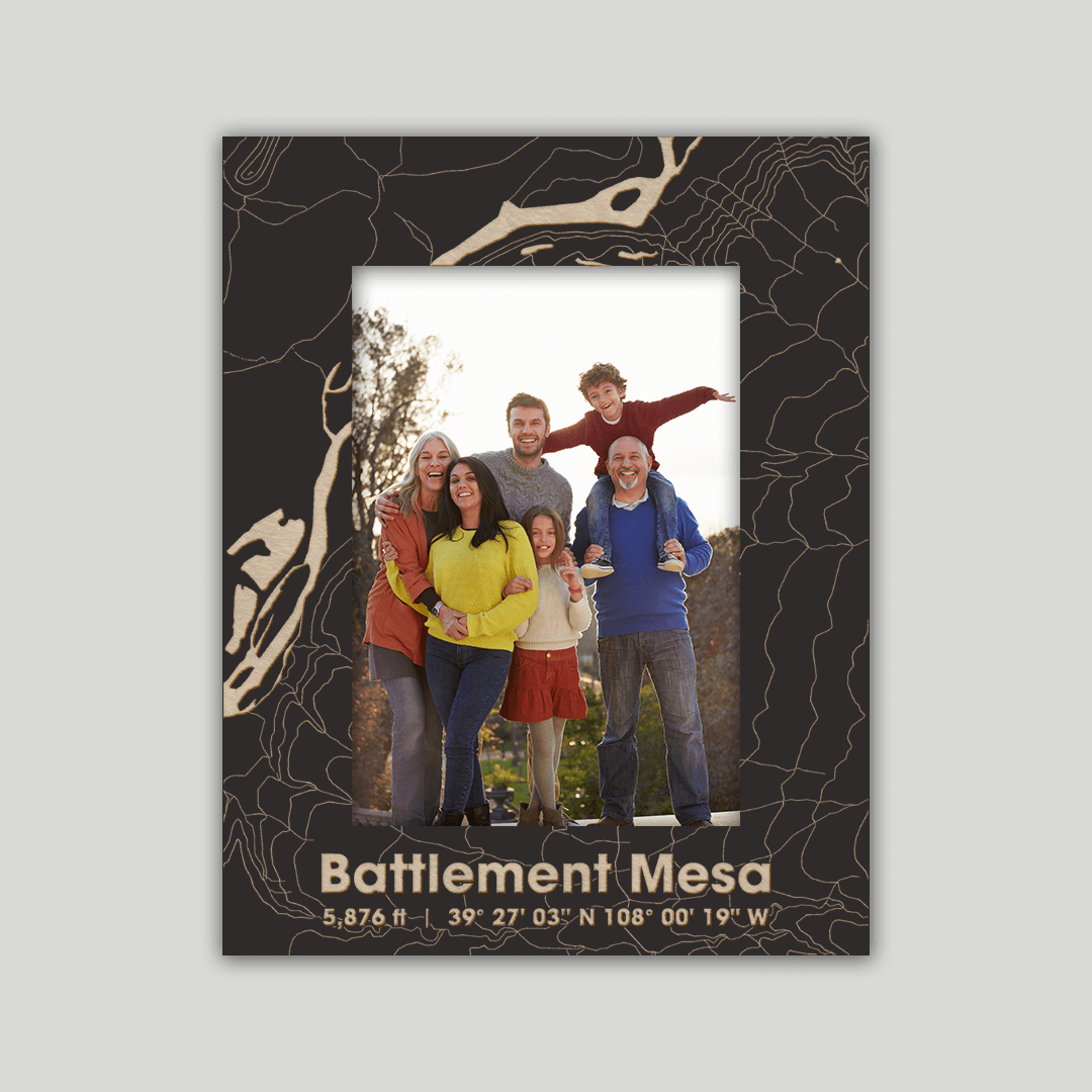 Battlement Mesa Colorado Photo Frame