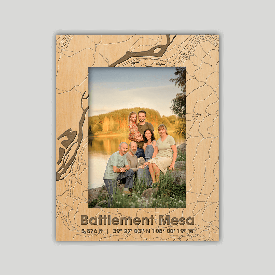 Battlement Mesa Colorado Photo Frame