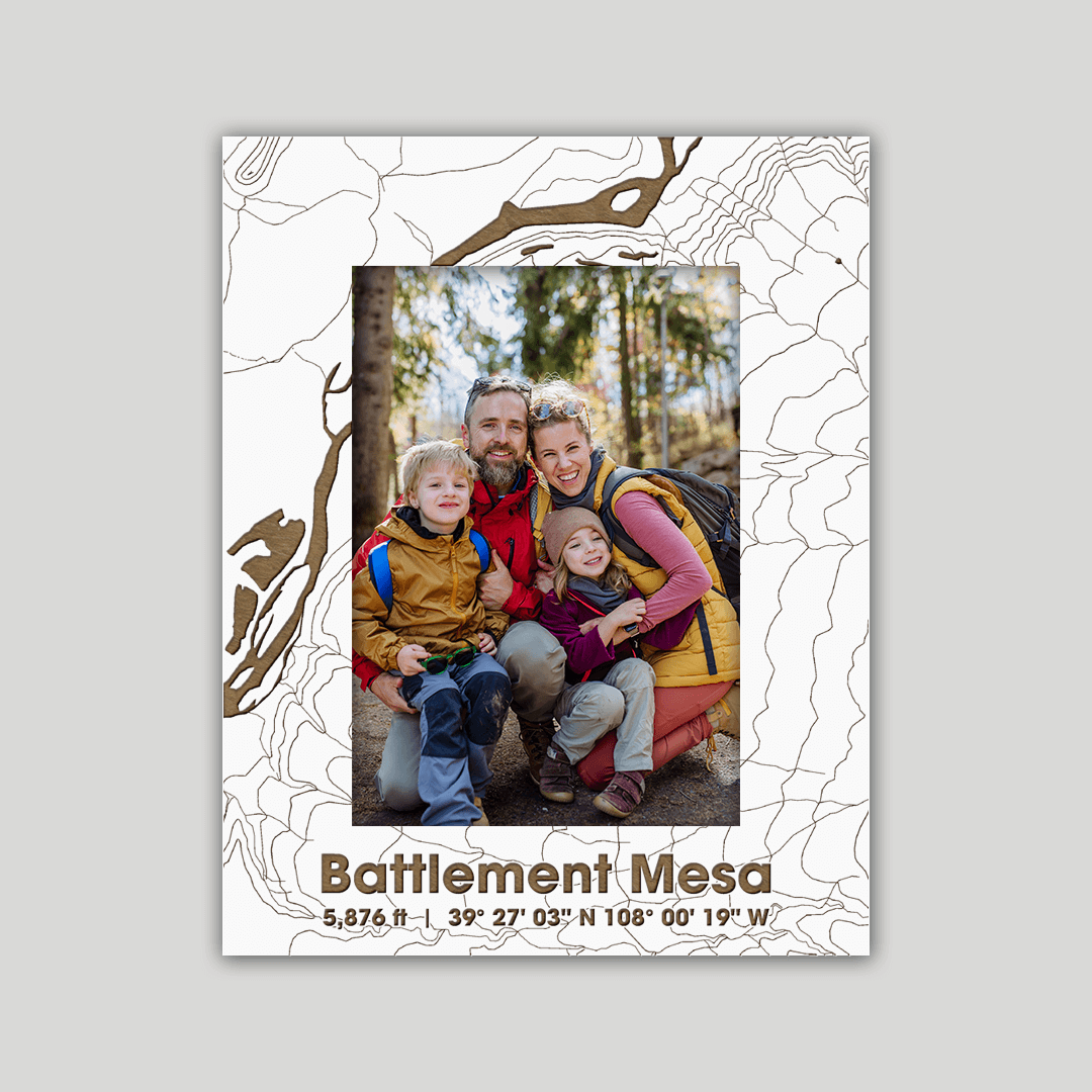 Battlement Mesa Colorado Photo Frame