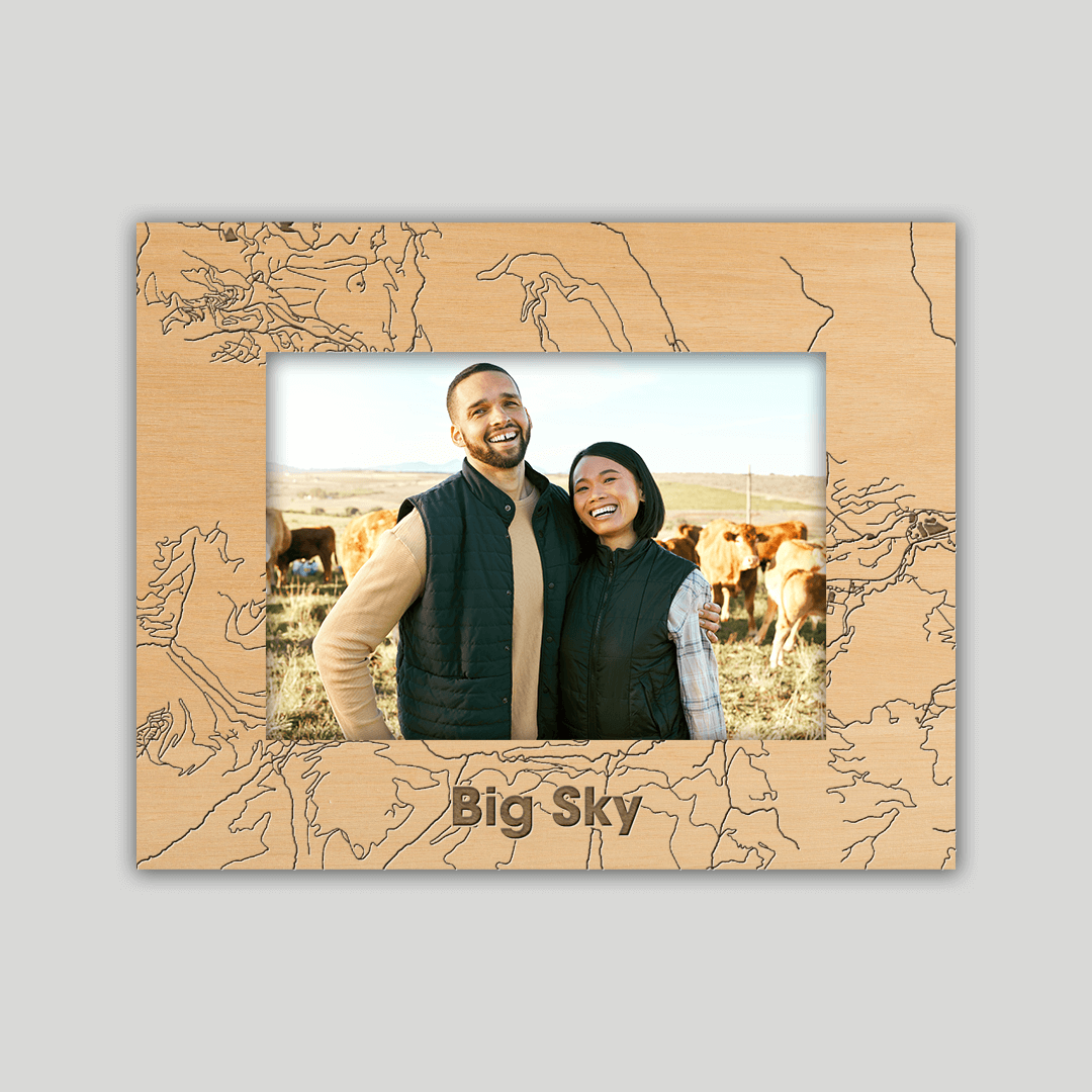 Big Sky Montana Photo Frame