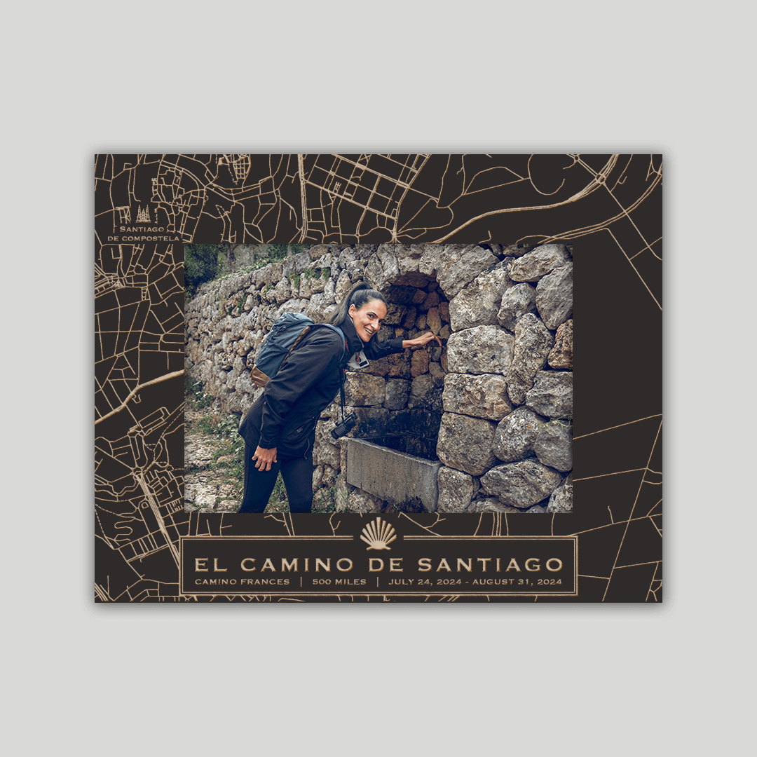 Camino de Santiago V2 Photo Frame