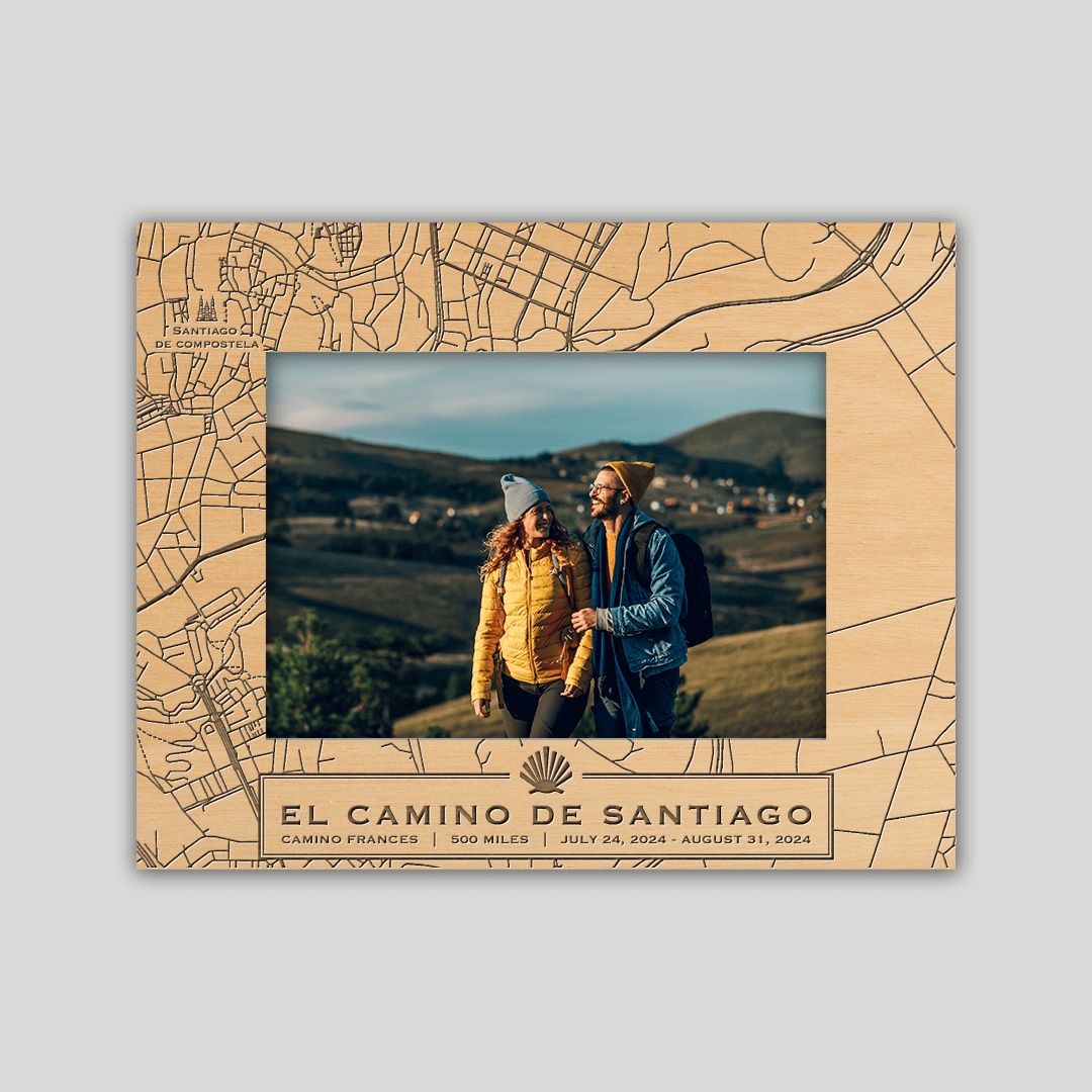 Camino de Santiago V2 Photo Frame