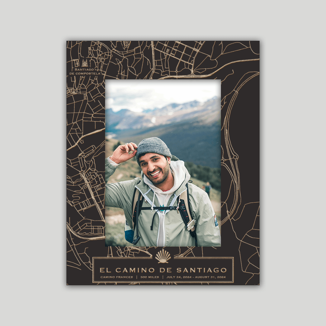 Camino de Santiago V2 Photo Frame