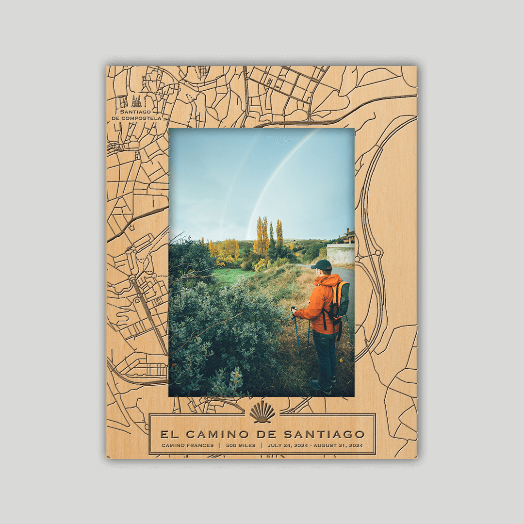 Camino de Santiago V2 Photo Frame