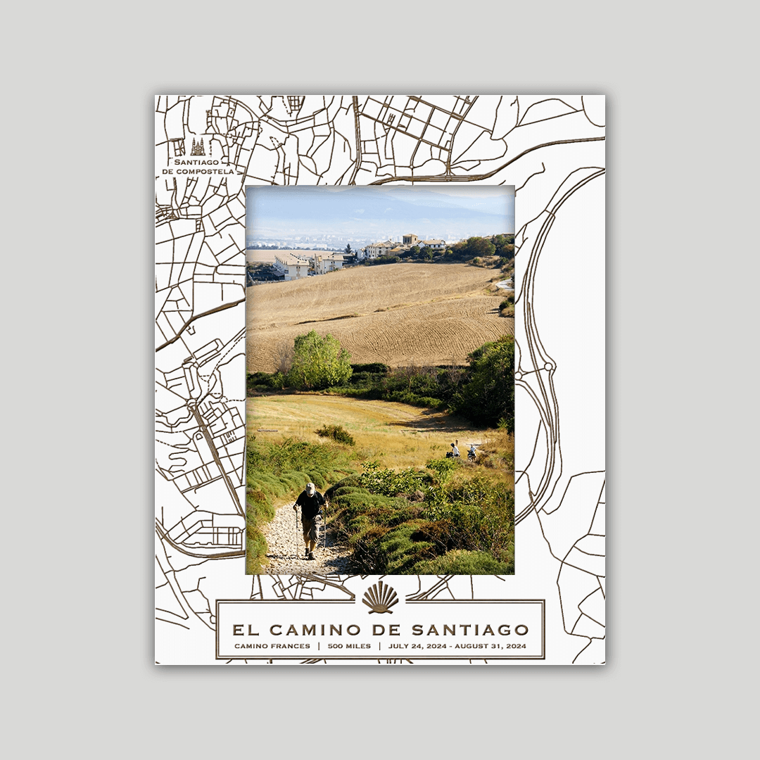 Camino de Santiago V2 Photo Frame