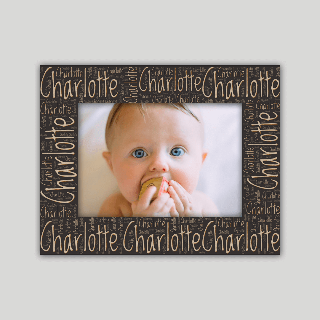 Charlotte Name Frame - Journey Frames