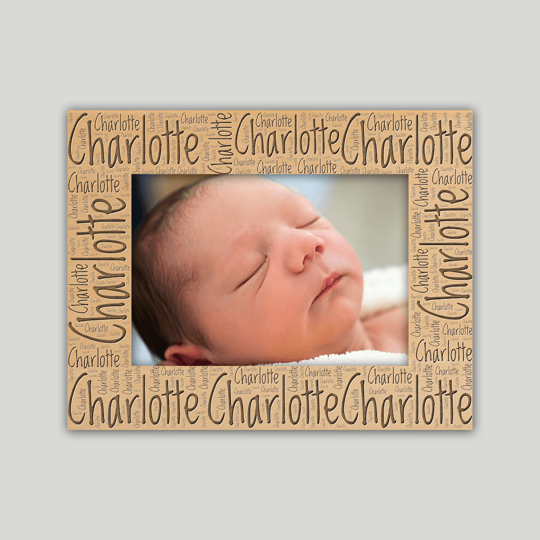 Charlotte Name Frame - Journey Frames