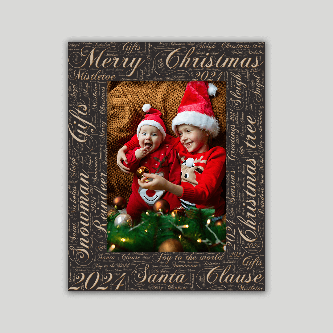 Christmas 2024 Photo Frame