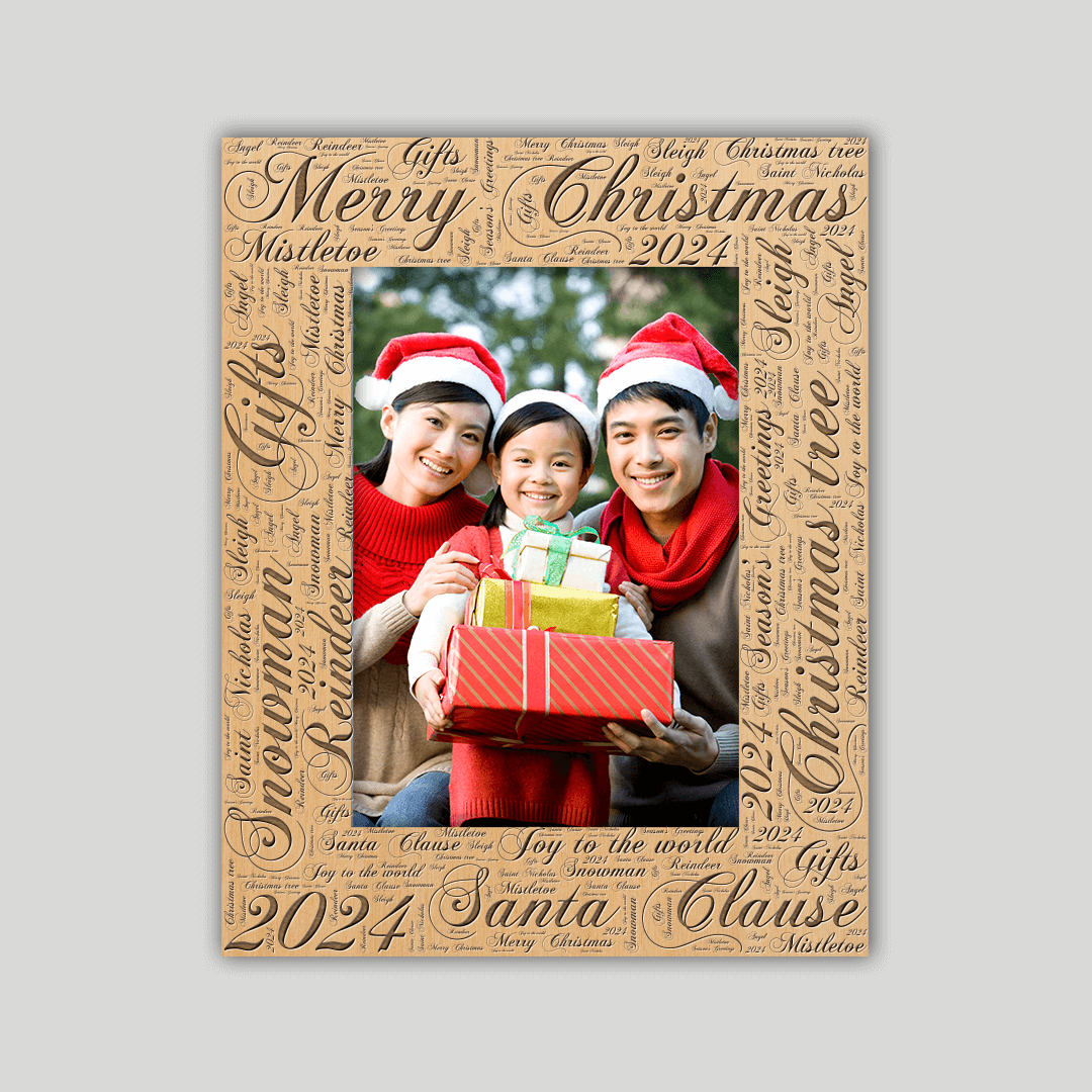 Christmas 2024 Photo Frame