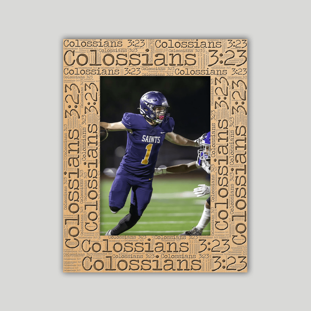 Colossians 3:23 Frame - Crean Lutheran