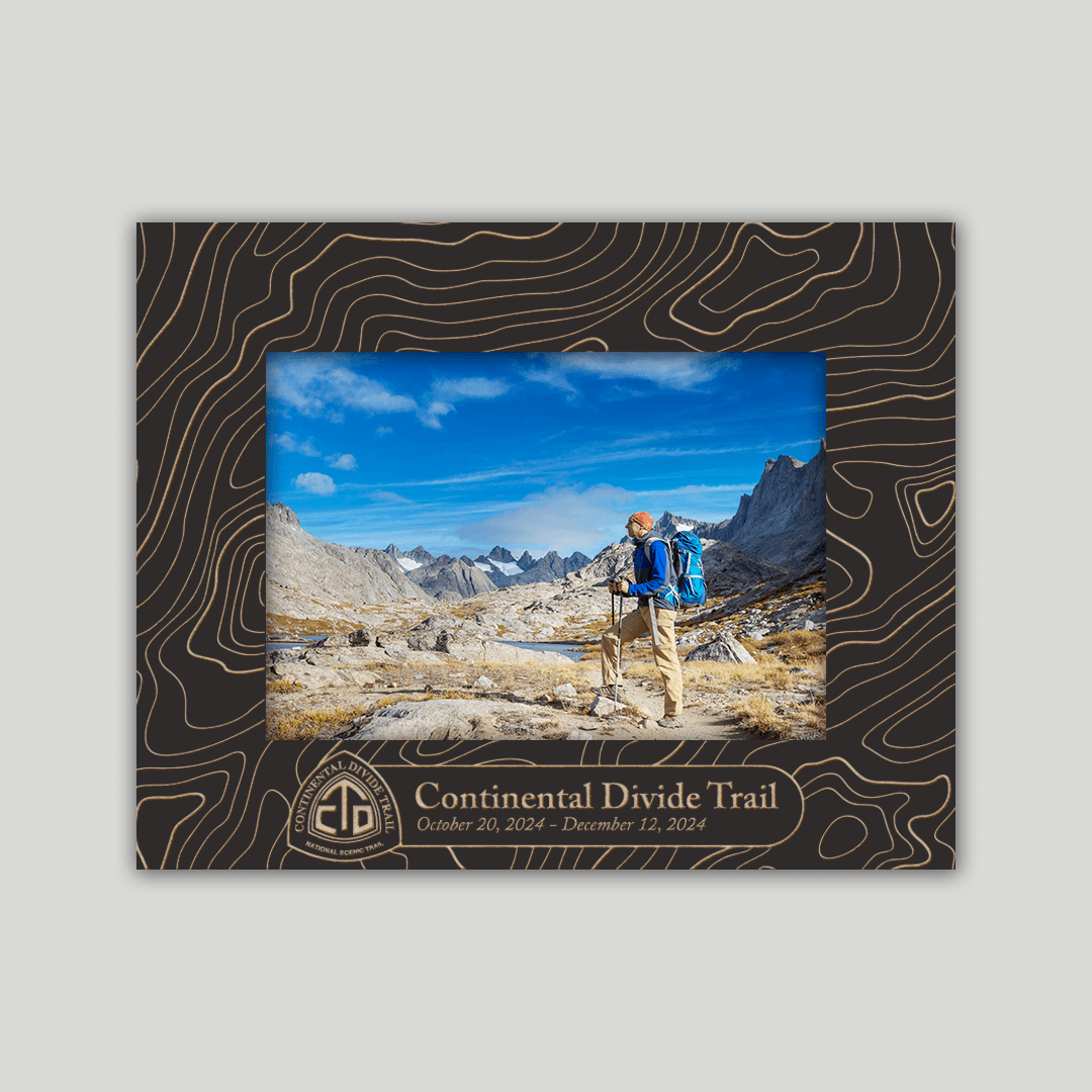 Continental Divide Trail Custom Photo Frame