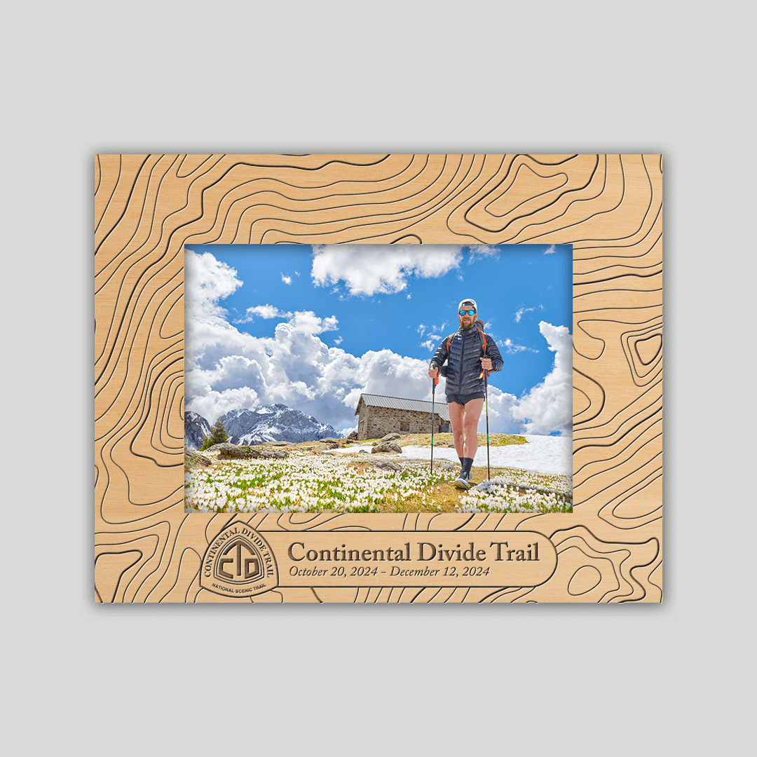 Continental Divide Trail Custom Photo Frame