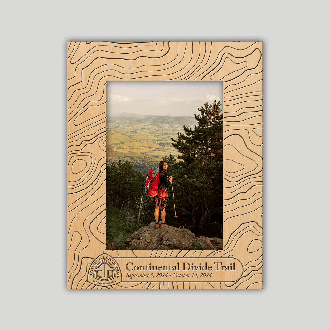 Continental Divide Trail Custom Photo Frame