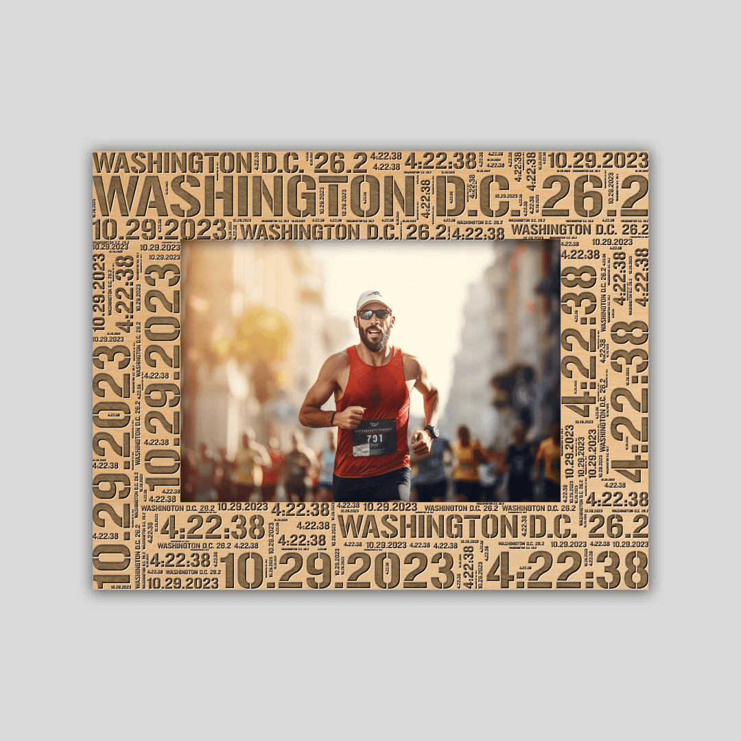 Washington D.C. Marathon - Journey Frames