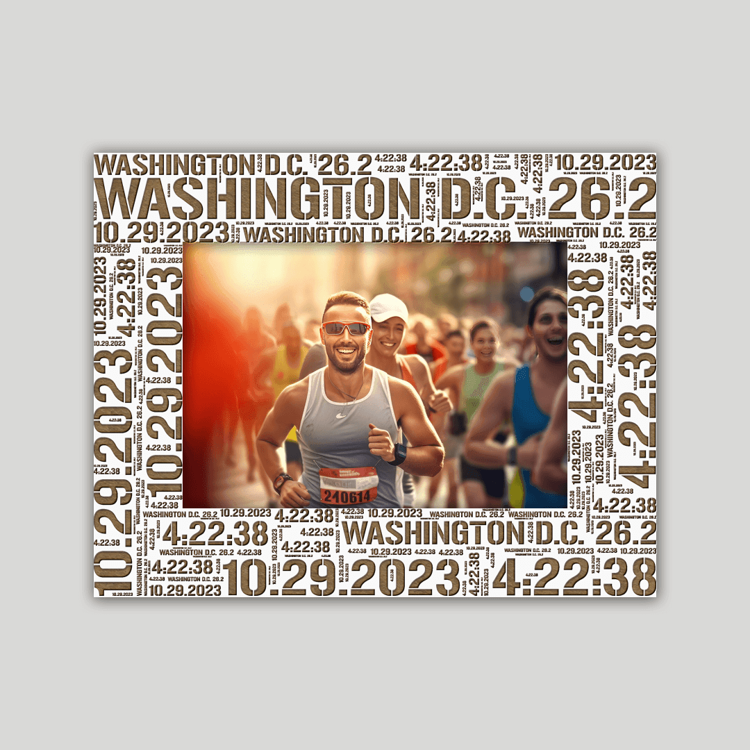 Washington D.C. Marathon - Journey Frames