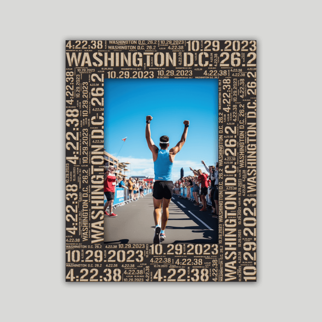 Washington D.C. Marathon - Journey Frames