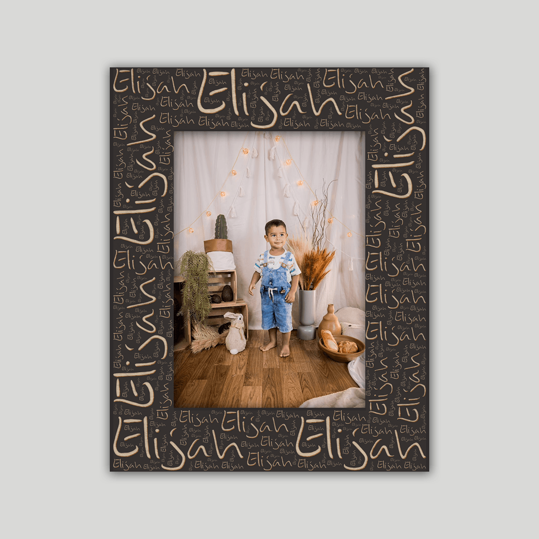 Elijah Name Frame - Journey Frames