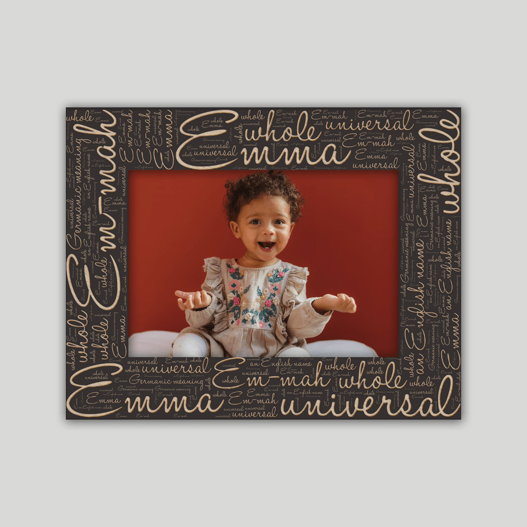 Emma Origins Name Frame - Journey Frames