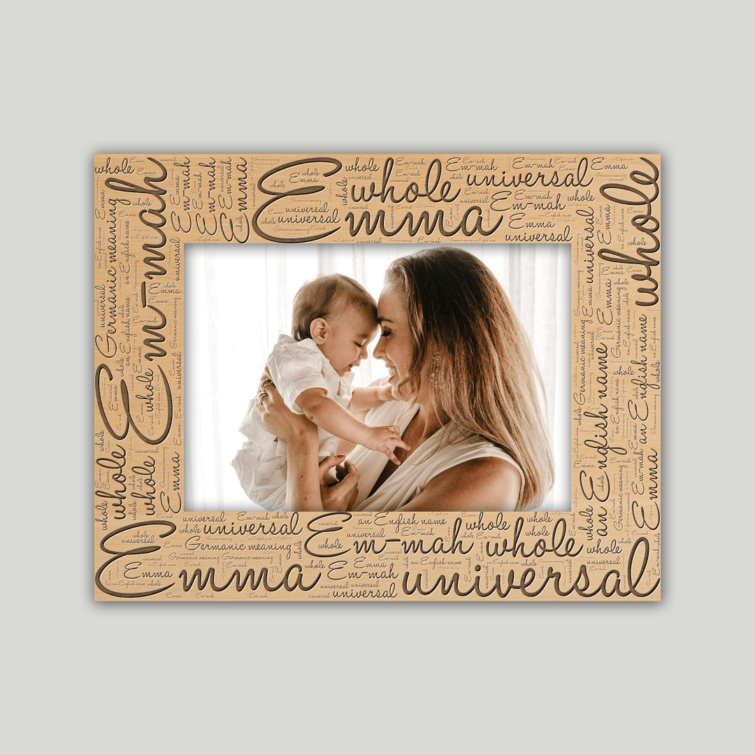 Emma Origins Name Frame - Journey Frames