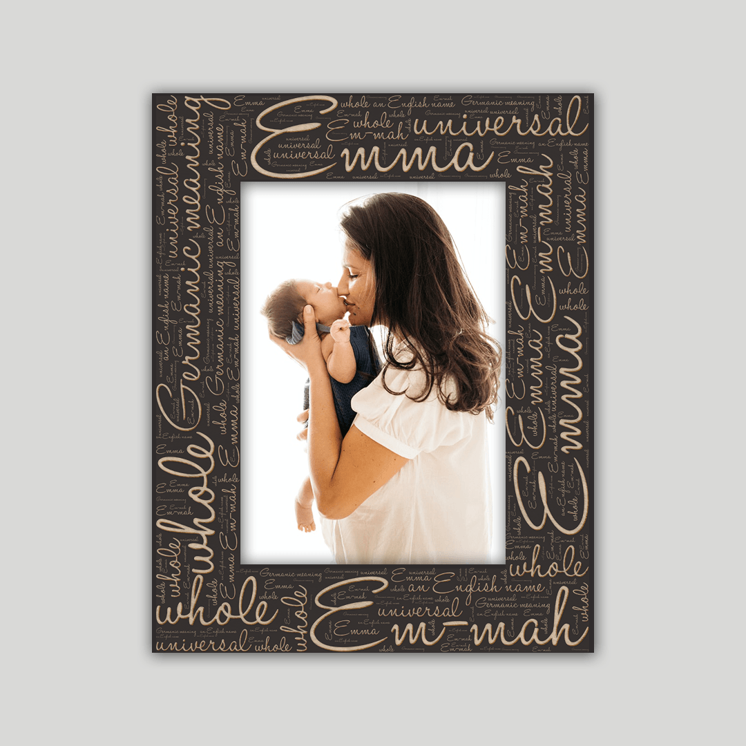 Emma Origins Name Frame - Journey Frames