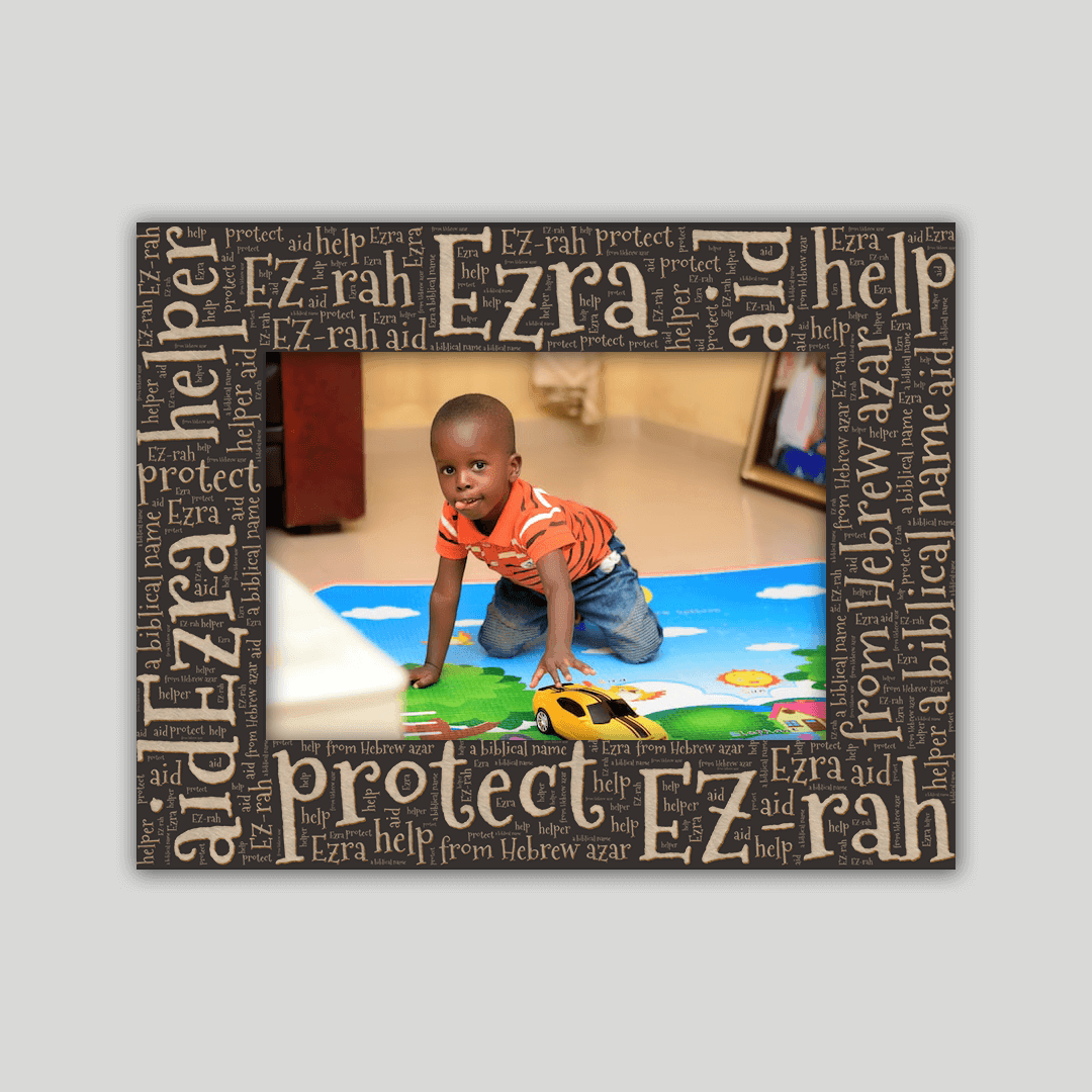 Ezra Origins Name Frame - Journey Frames