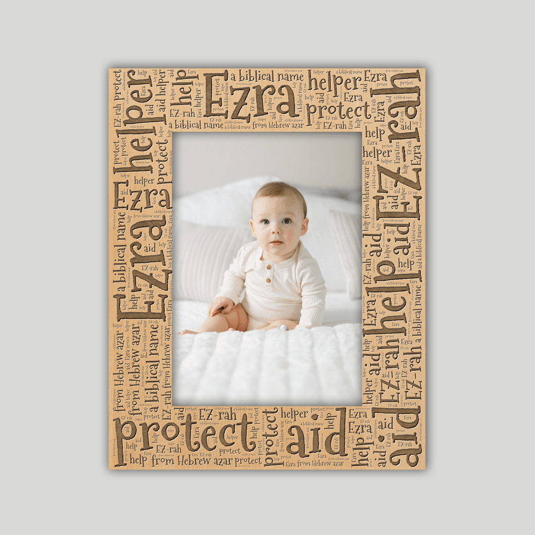 Ezra Origins Name Frame - Journey Frames