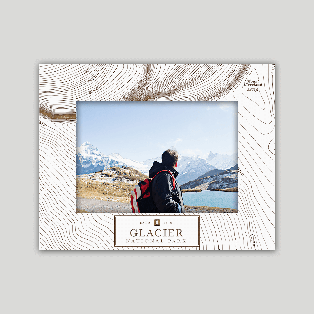 Glacier National Park Photo Frame
