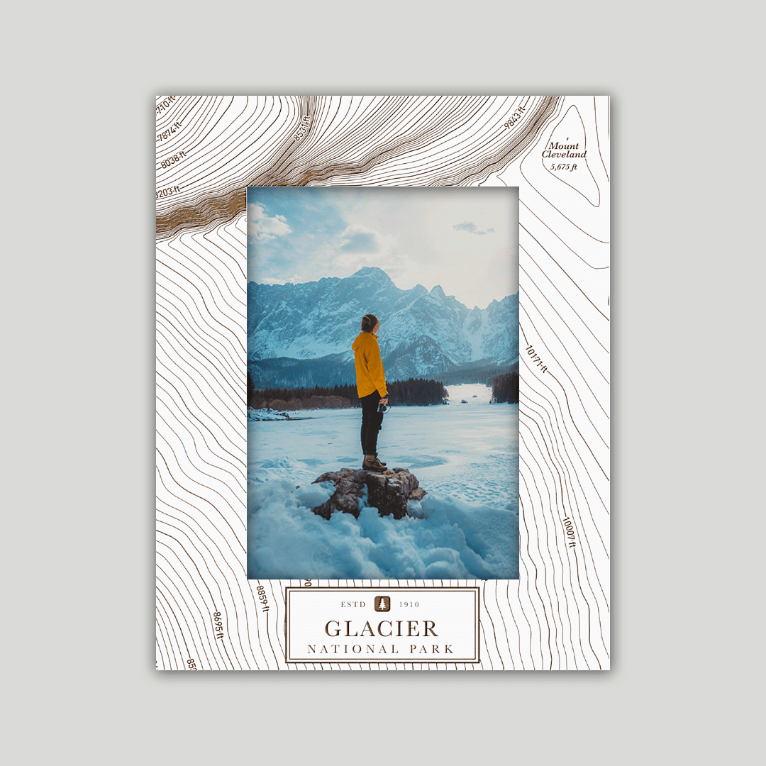 Glacier National Park Photo Frame