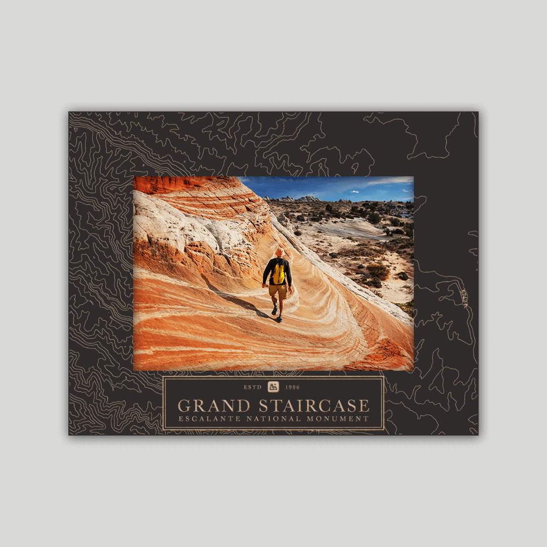 Grand Staircase-Escalante National Monument Photo Frame