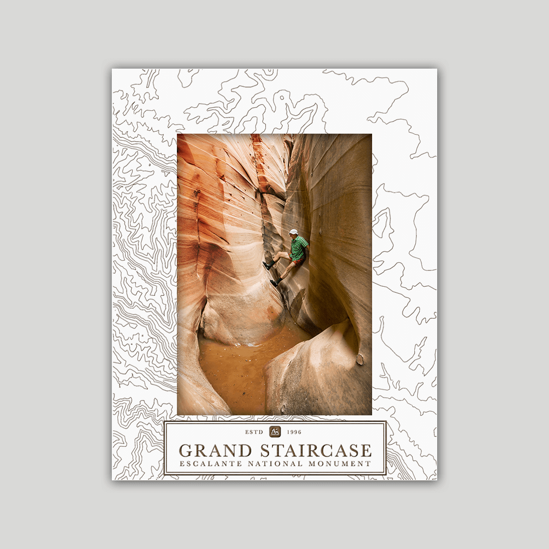 Grand Staircase-Escalante National Monument Photo Frame