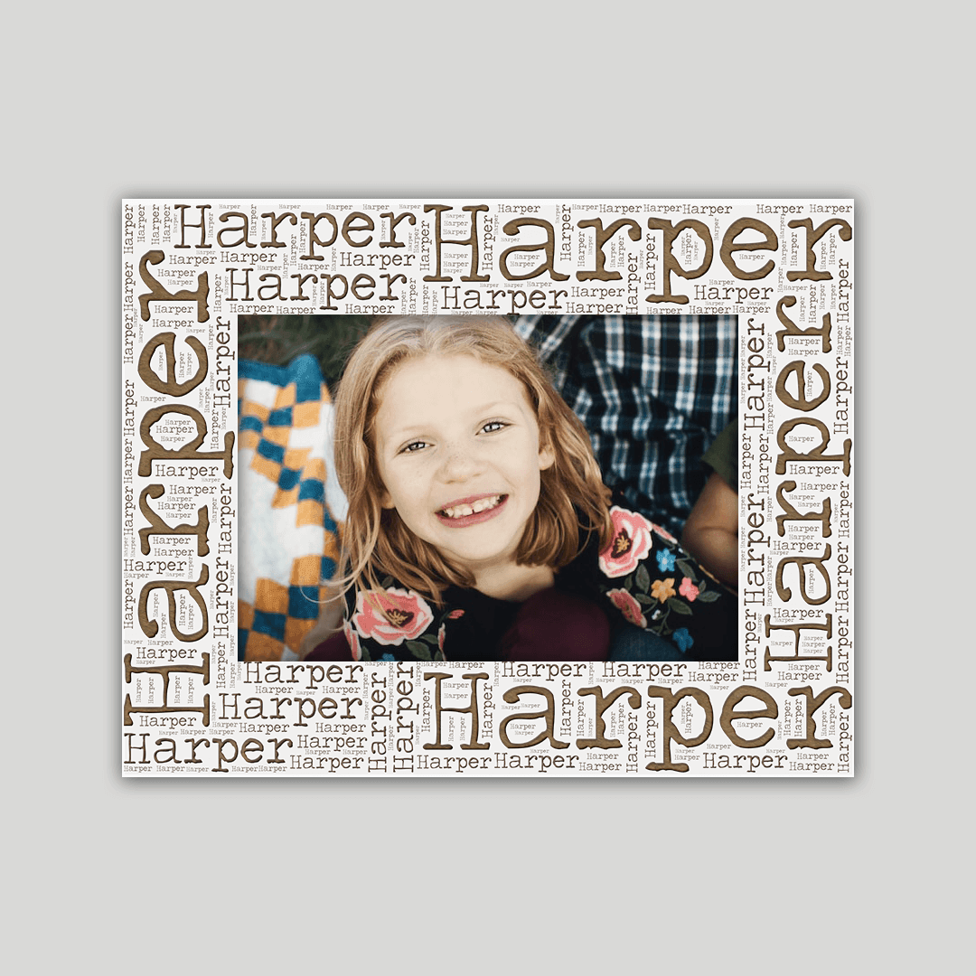 Harper Name Frame - Journey Frames