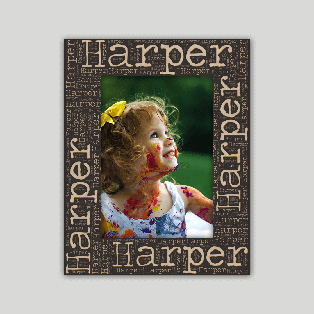 Harper Name Frame - Journey Frames