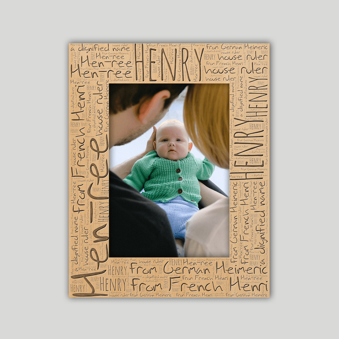 Henry Origins Name Frame - Journey Frames