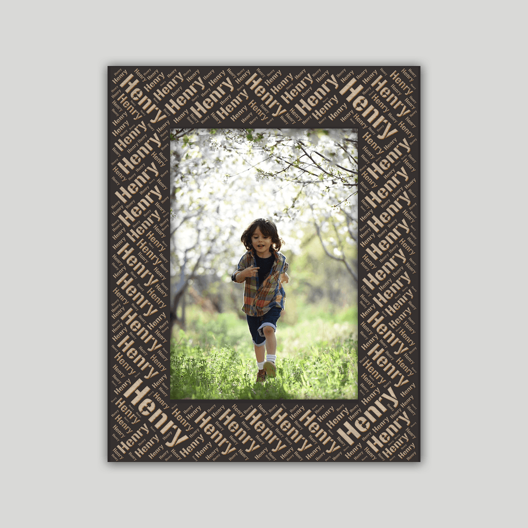 Henry Name Frame - Journey Frames