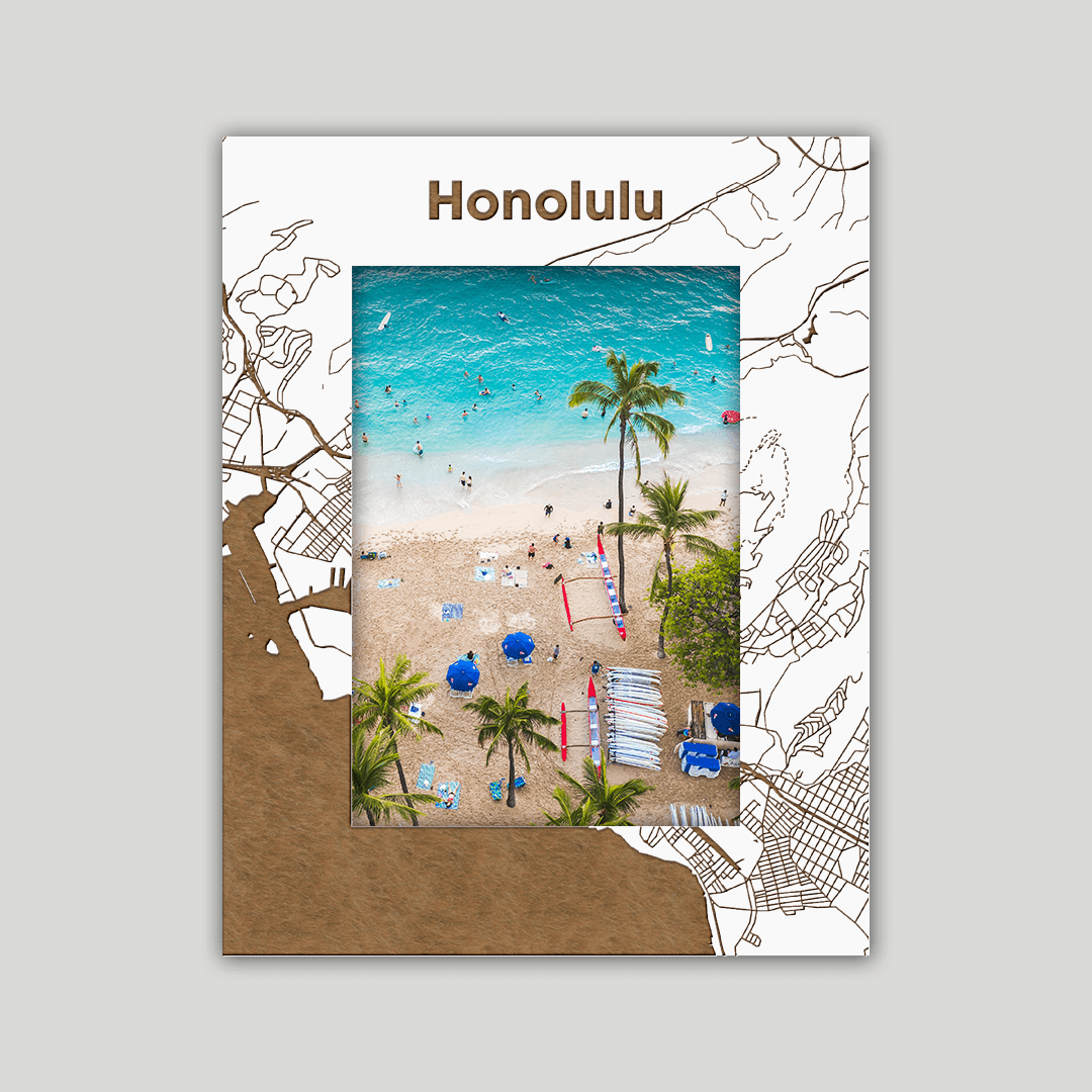 Honolulu Photo Frame