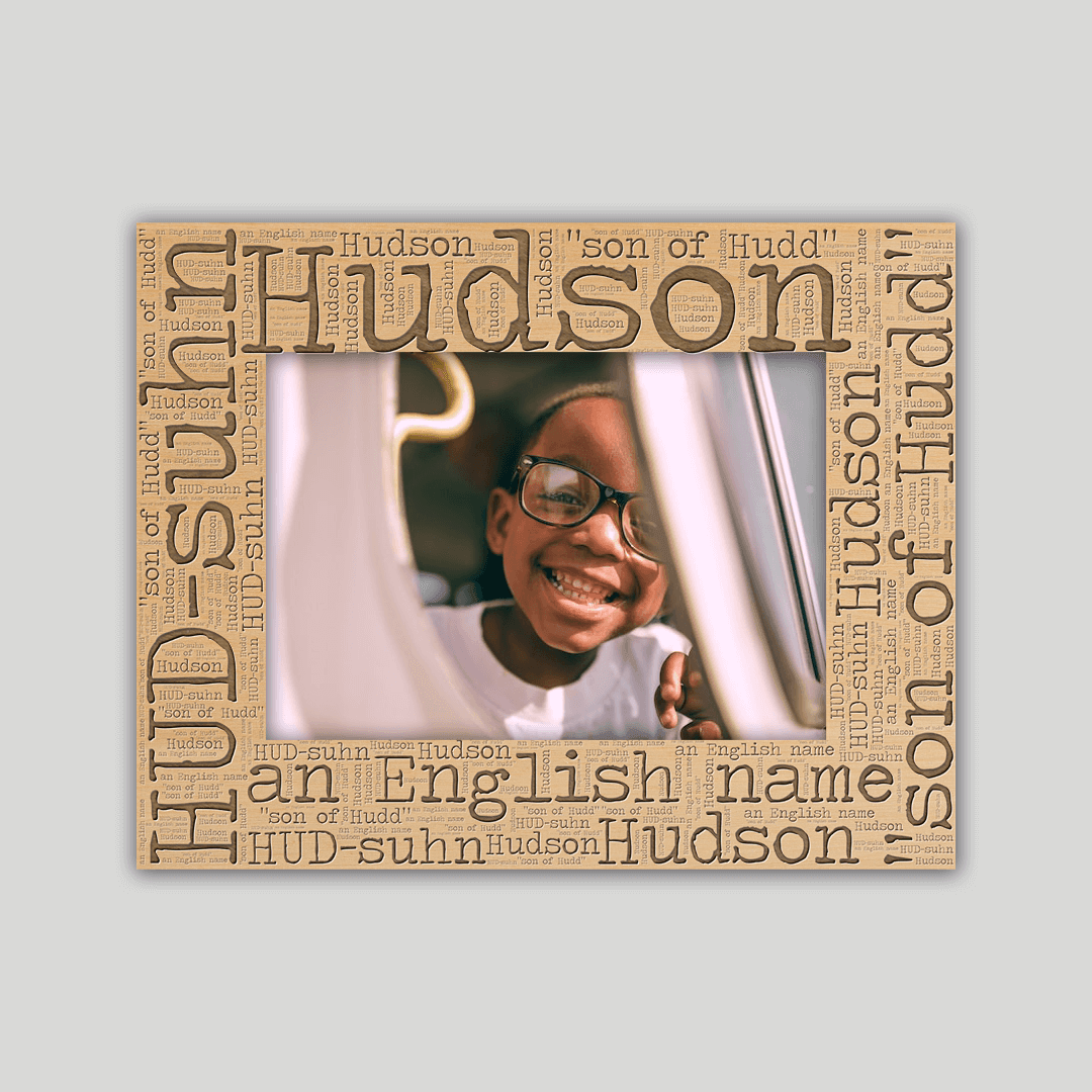 Hudson Origins Name Frame - Journey Frames