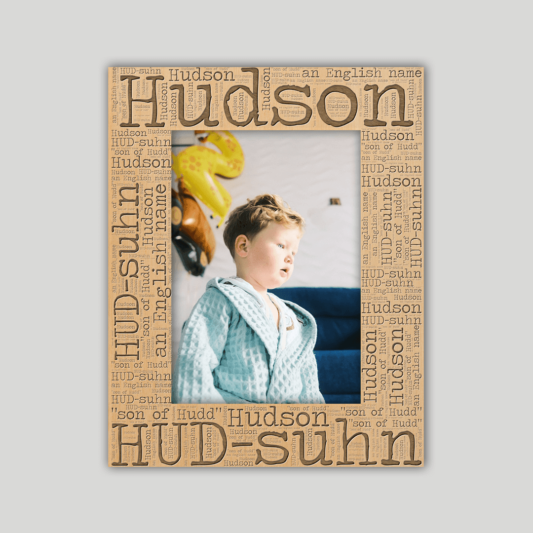 Hudson Origins Name Frame - Journey Frames
