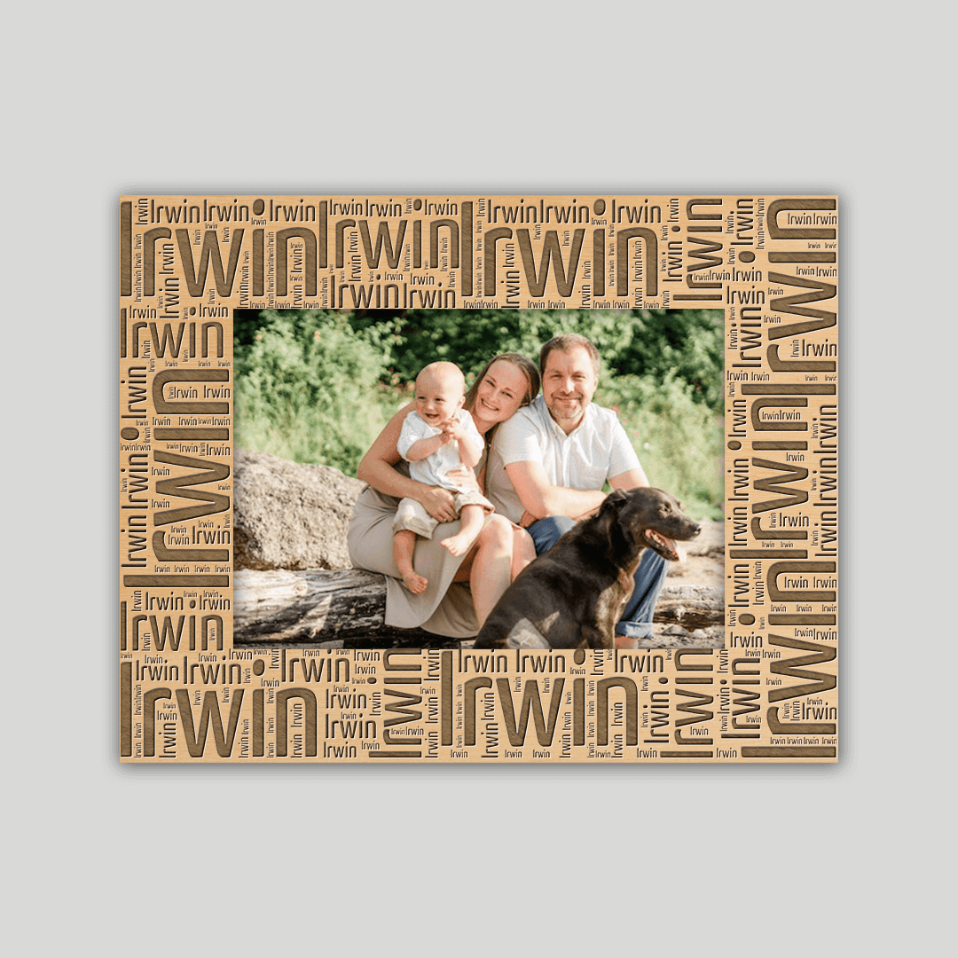 Irwin Name Frame - Journey Frames