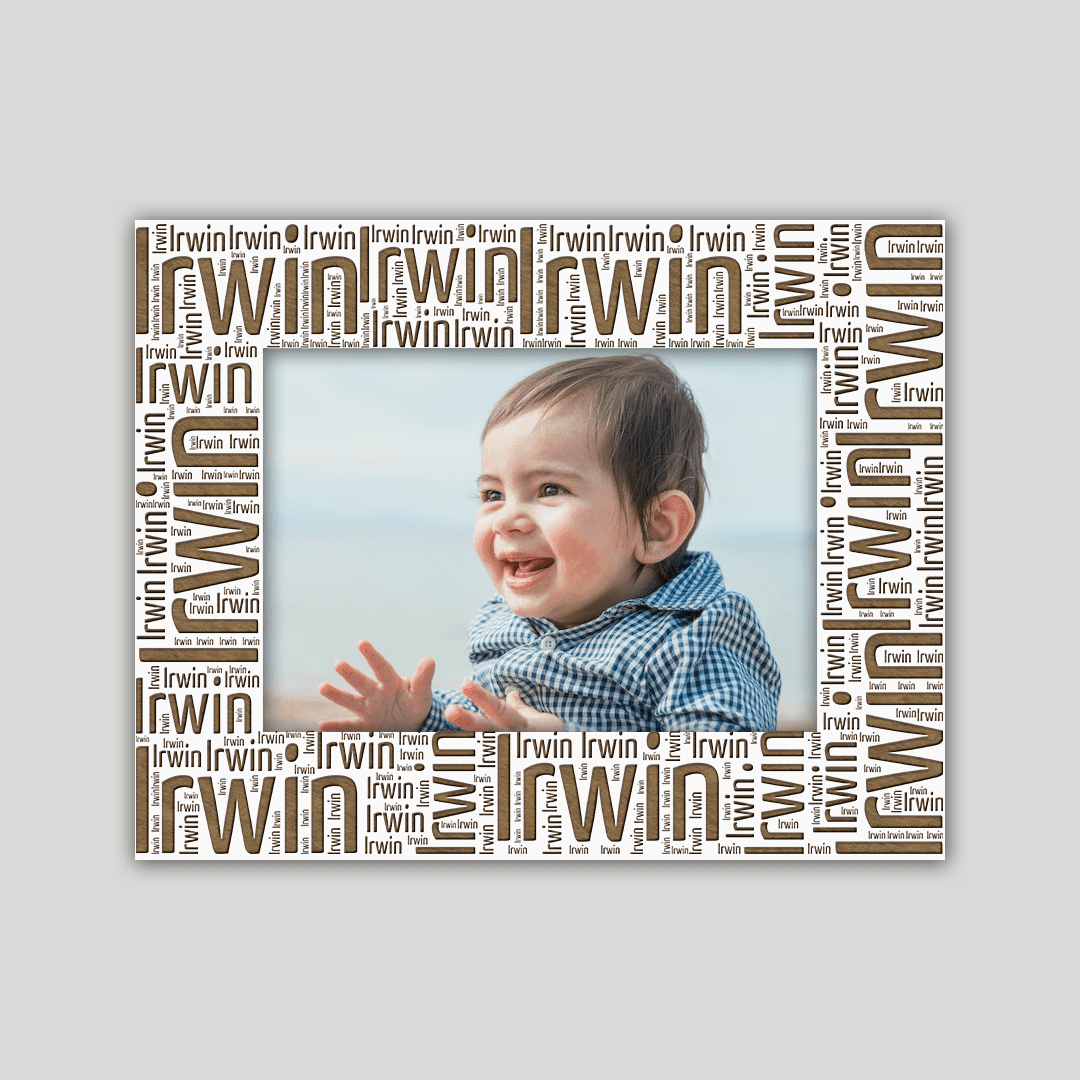 Irwin Name Frame - Journey Frames