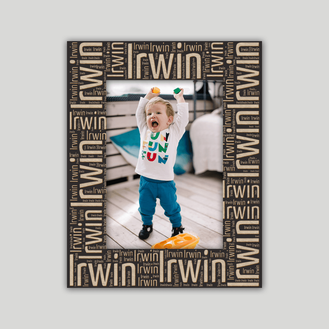 Irwin Name Frame - Journey Frames